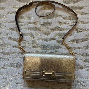 Michael Kors Gold Crossbody Bag